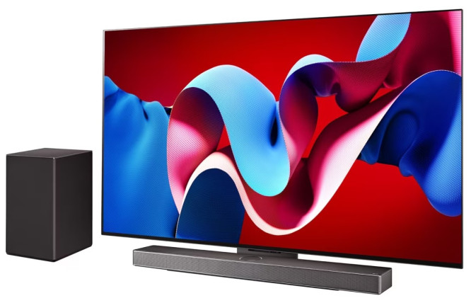 65" LG OLED65C44 + LG SC9S