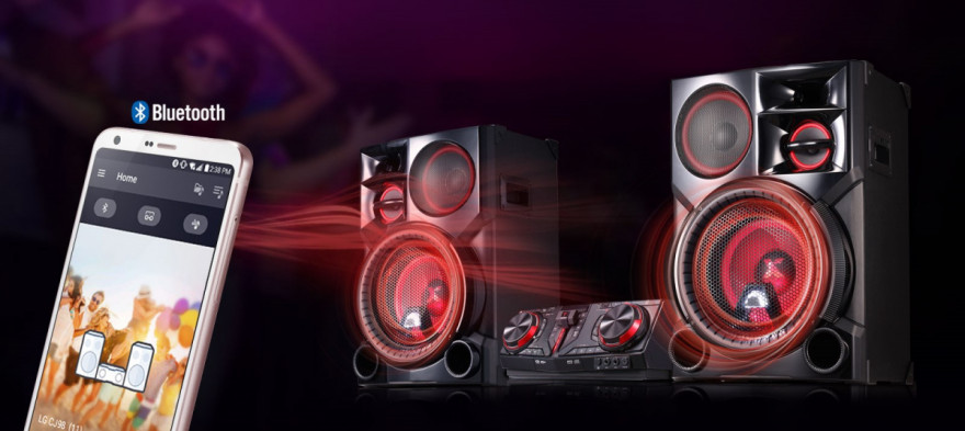 Aplikace LG Bluetooth, ovládání mobilním telefonem