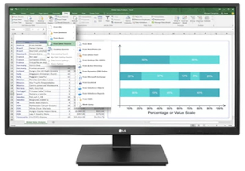 24" LG 24BK55YP-I - Monitor