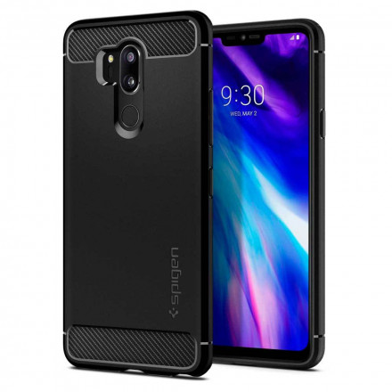 Spigen Rugged Armor kryt pro LG G7 ThinQ - Black