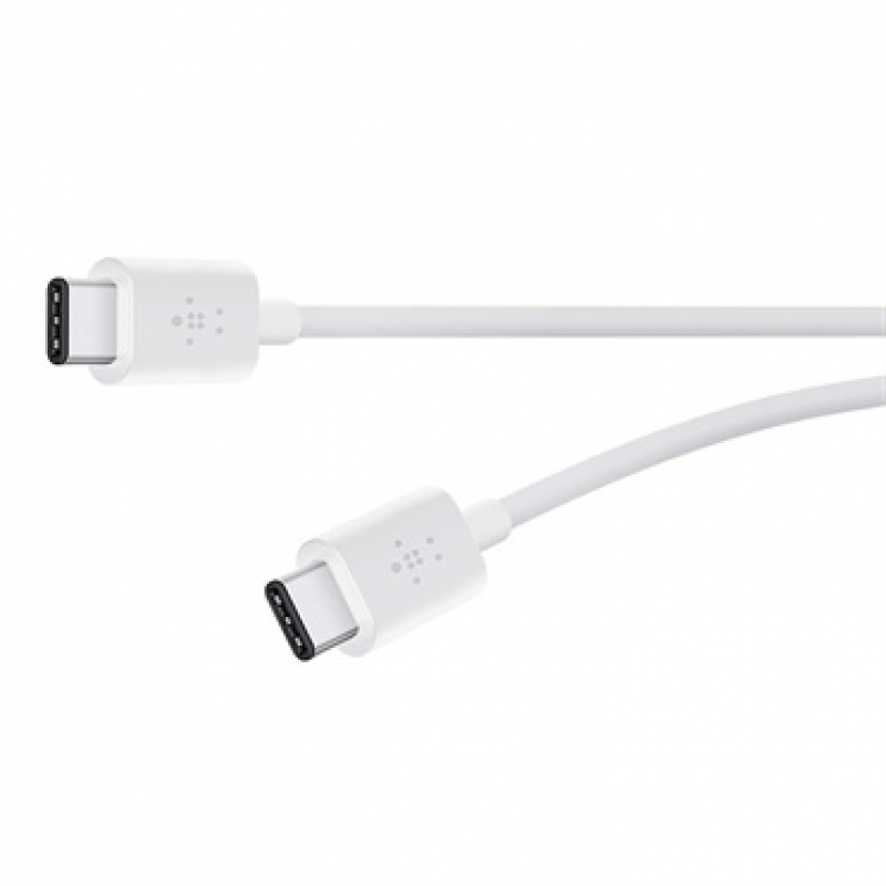 Belkin MIXIT propojovací kabel USB-C to USB-C bílý