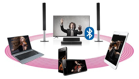 Bezdrátové streamování audia přes Bluetooth™