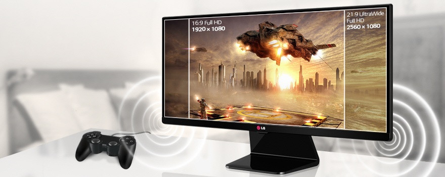 21:9 Ultrawide Full HD rozlišení